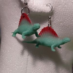 dino earrings